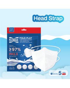 Fold Flat Masks Head Loop ( 5 Pcs )